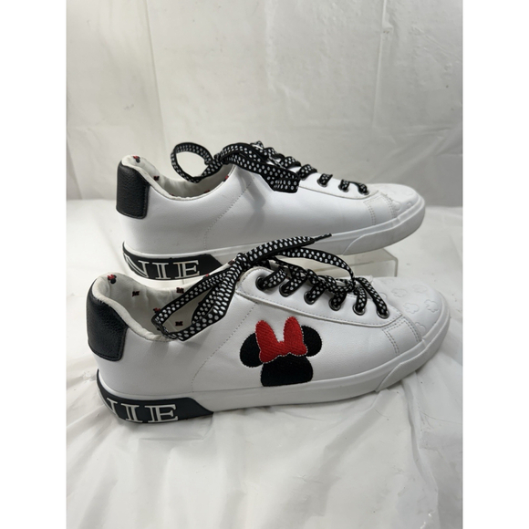 Disney Shoes - Disney Minnie Mouse Women's Sneakers By Ground Up Tennis Shoes White size 11